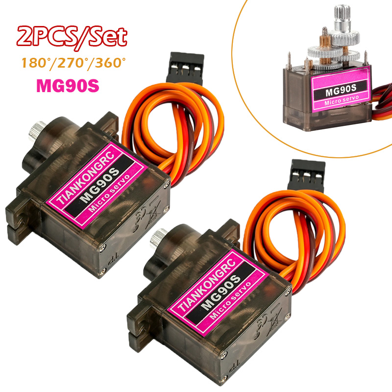Drone Gimbal Controller - 2PCS MG90S Full Metal Gear Micro