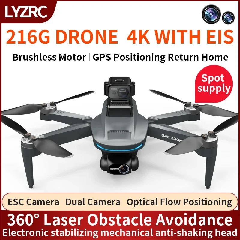 L200 PRO MAX Drone 4K 2-Axis P - огляд і ціна Drone Gimbal 2 Axis
