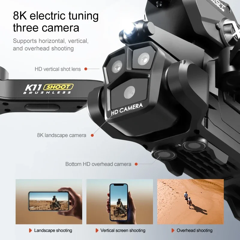 K11MAX Drone with Water Bombs  - огляд і ціна Drone Gimbal Mount
