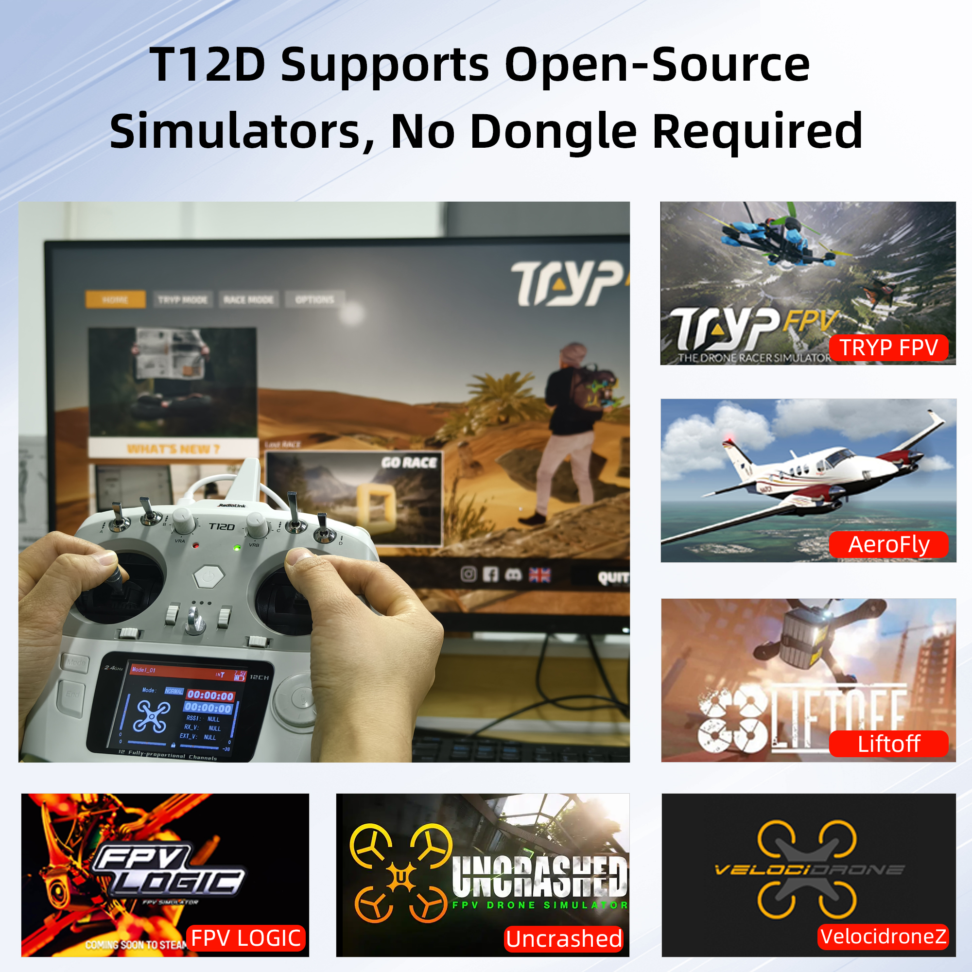 Radiolink T12D ELRS 12 Channel - огляд і ціна Drone Gimbal Controller