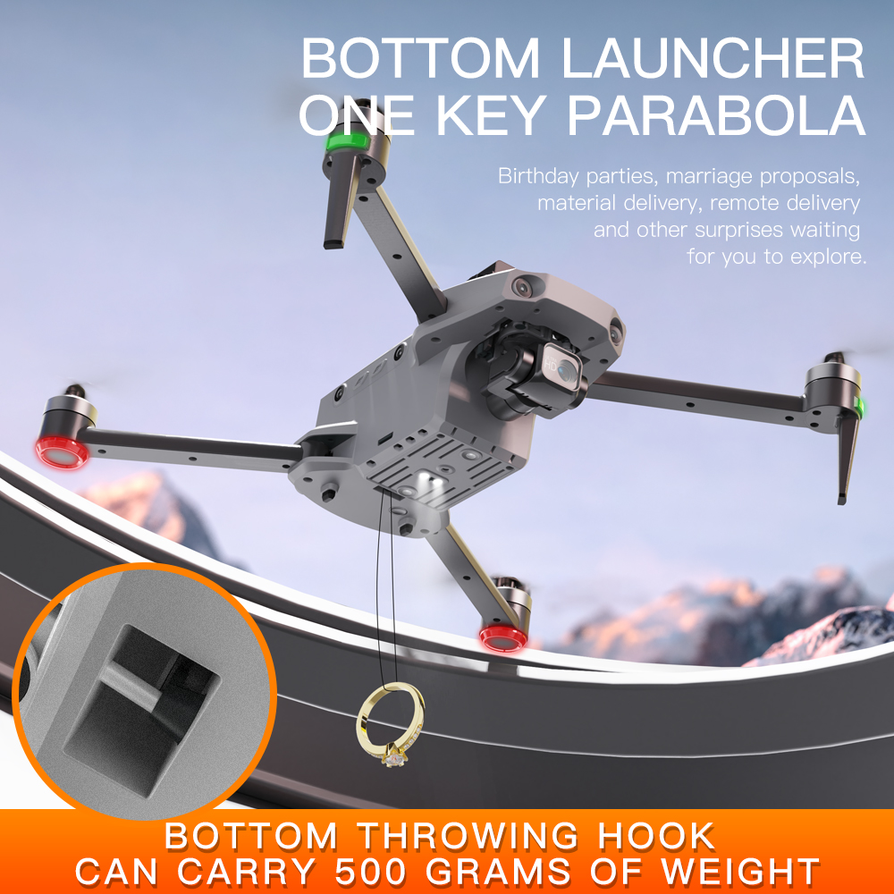 K11 Tubro Dual Camera GPS Dron - огляд і ціна Drone Gimbal Mount