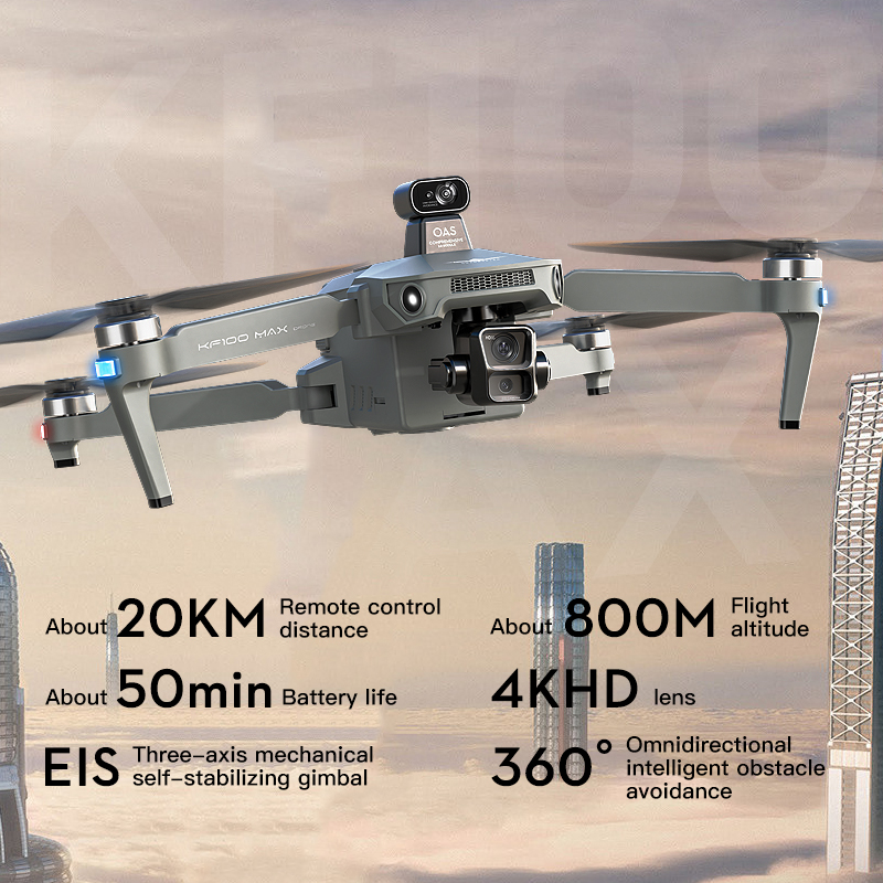 SJRC KF100 MAX 8K UHD Photo HD - огляд і ціна Drone Gimbal Case