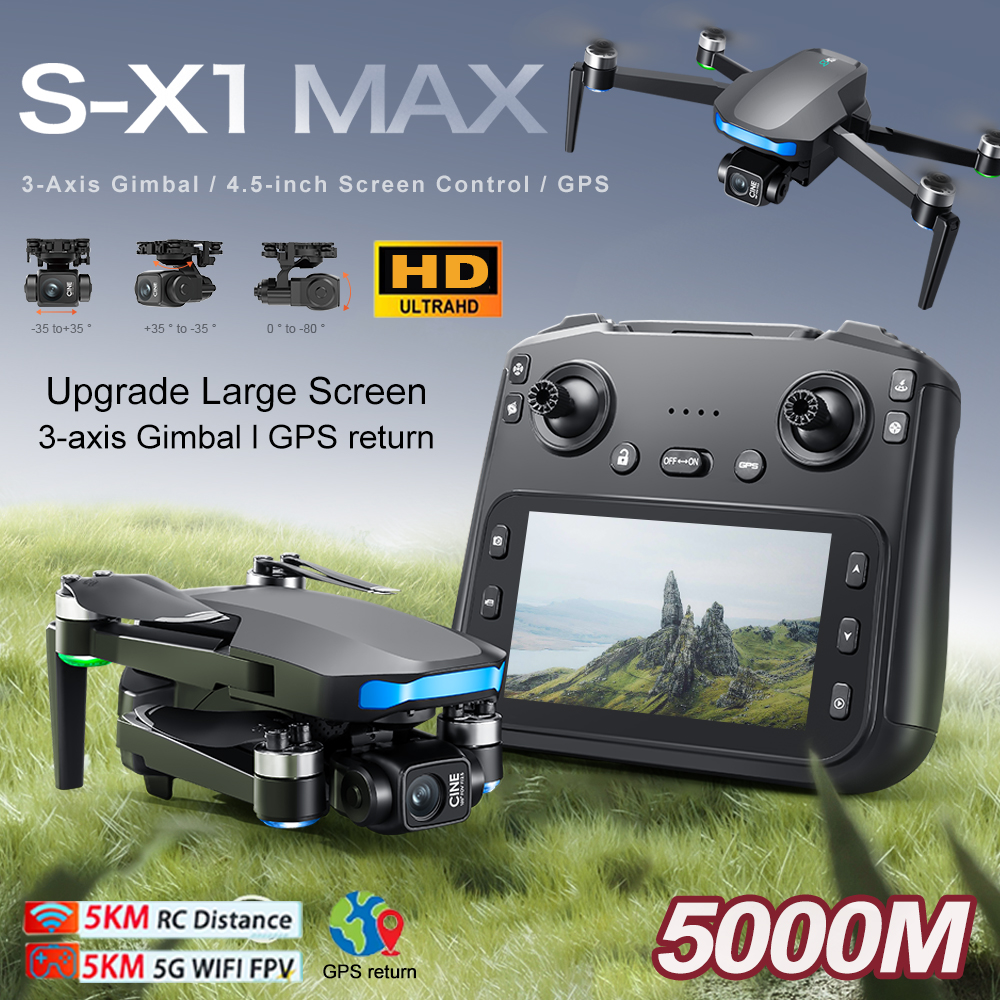New S-X1 MAX Drone GPS 8K Prof - огляд і ціна Drone Gimbal Mount