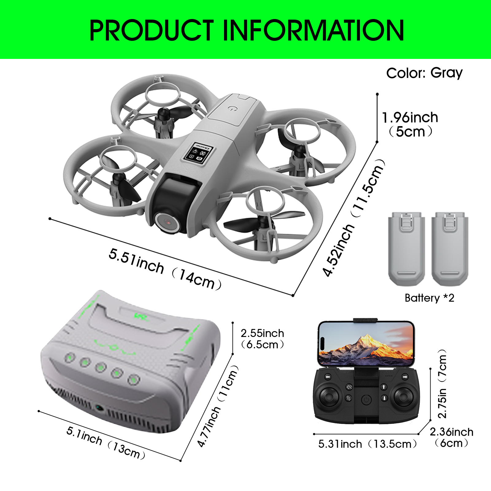 Mini Drone That Is Easy For Be - огляд і ціна Drone Gimbal 2 Axis