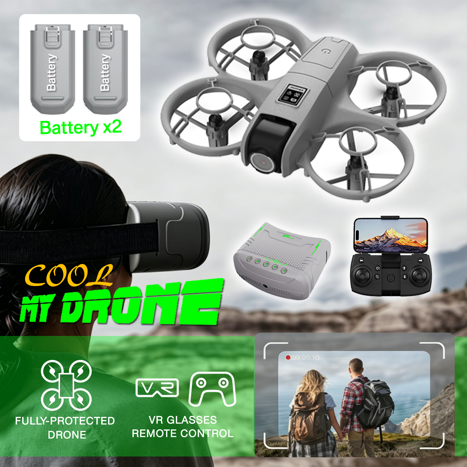 Mini Drone That Is Easy For Be - огляд і ціна Drone Gimbal 2 Axis
